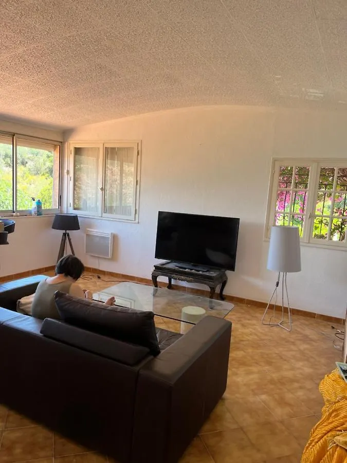 48 m2 climatisé vue mer terrasse 41m2 vue mer Antheor-Cap-Roux Appartement